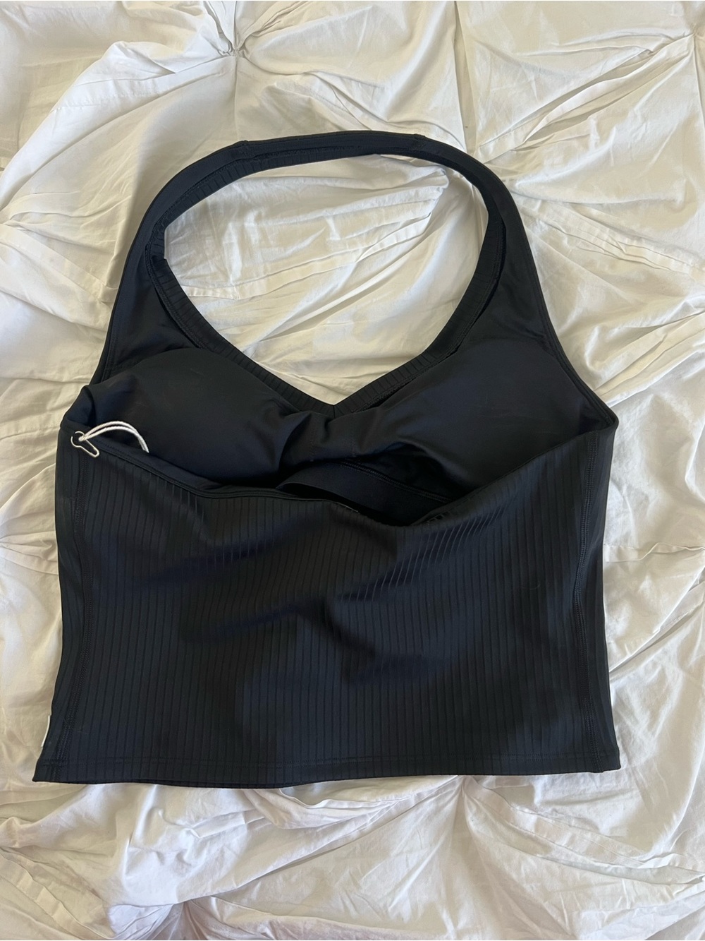 Vuori Inversion Ribbed Novelty Halter Tank - Picture 4 of 7